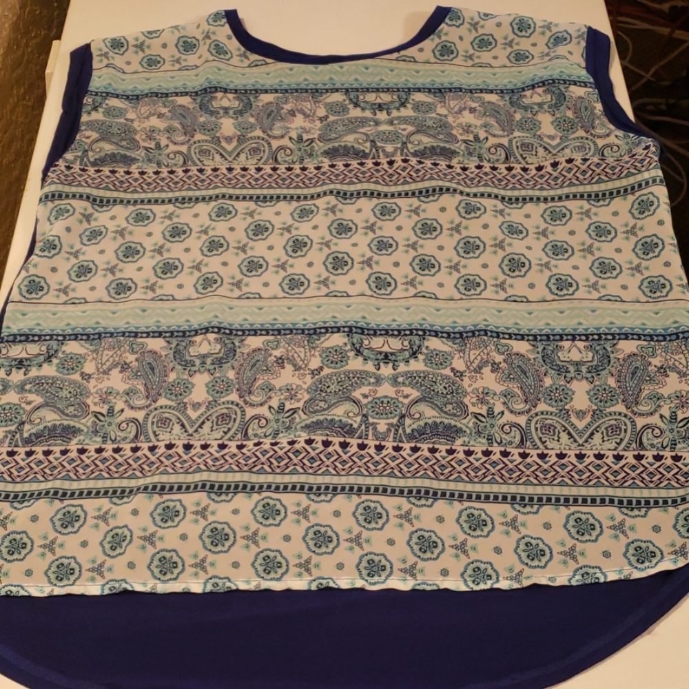 Femme by Tresics top, blue, size M